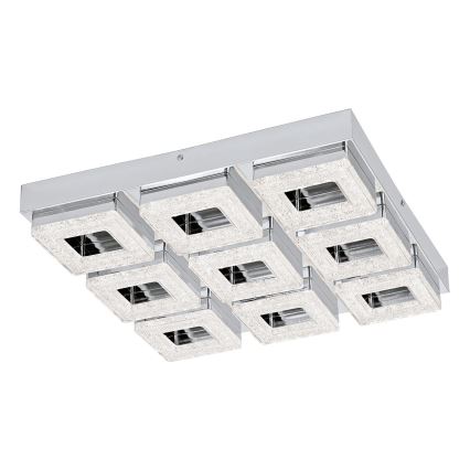 Eglo 95658 - Plafoniera in cristallo FRADELO 9xLED/4W/230V