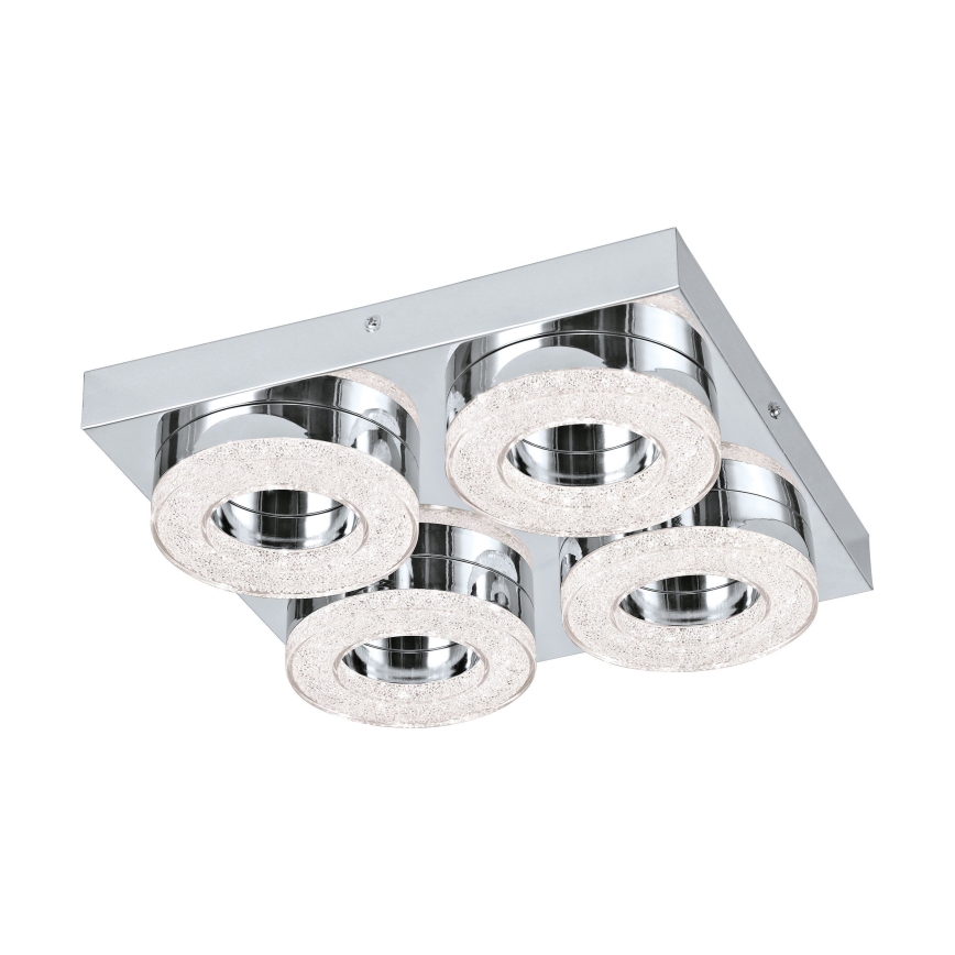 Eglo - Plafoniera LED di cristallo 4xLED/4W/230V