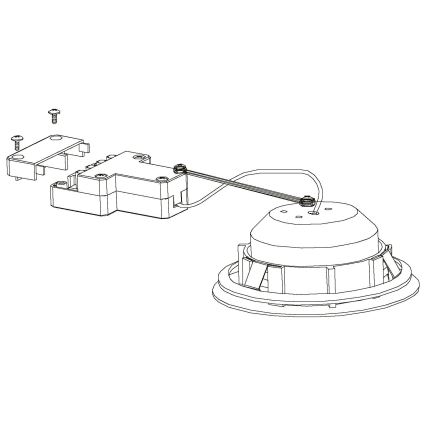 Eglo - Luminaire LED encastrable 1xLED/4,9W/230V