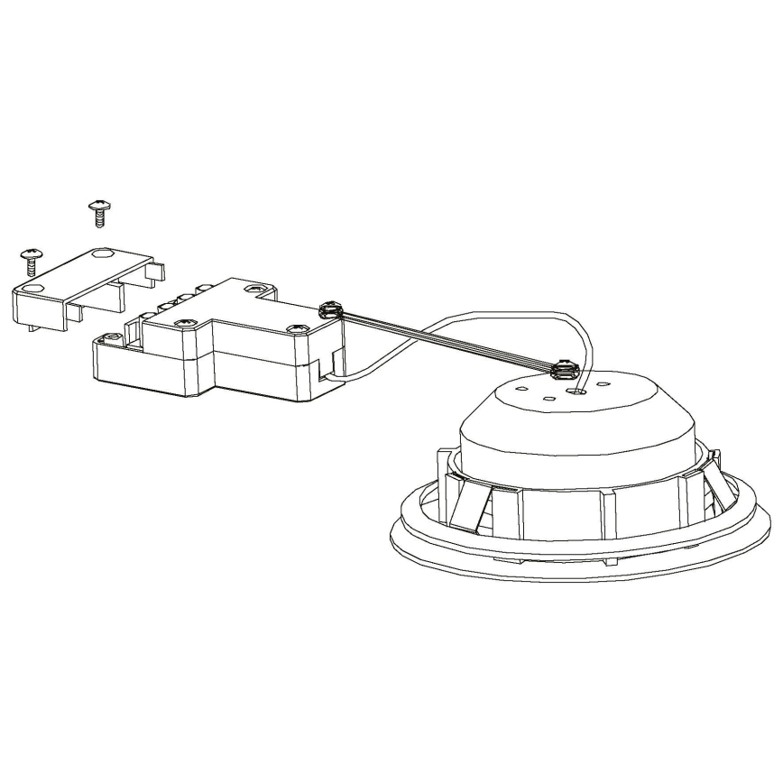 Eglo - Luminaire LED encastrable 1xLED/4,9W/230V