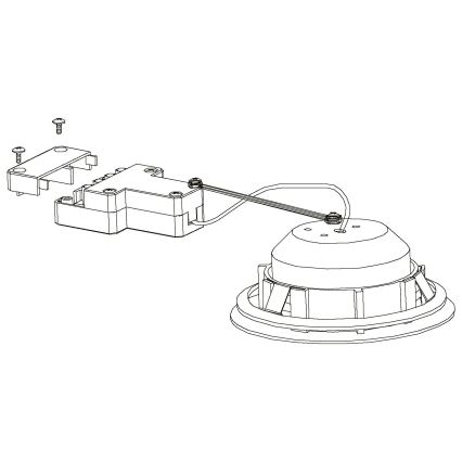 Eglo - Luminaire LED encastrable 1xLED/4,9W/230V