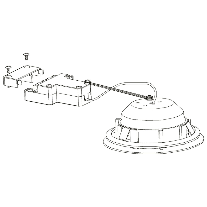 Eglo - Luminaire LED encastrable 1xLED/4,9W/230V
