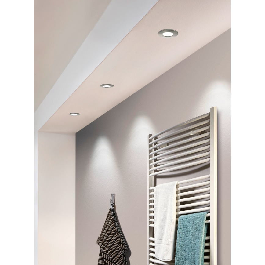 Eglo - PACK 3x Luminaire LED encastrable PINEDA 1xLED/4,9W/230V
