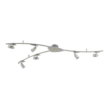 Eglo 95826 - Faretto LED WAVE LED 6xGU10-LED/3W/230V