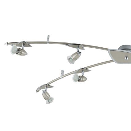 Eglo 95826 - LED Spotleuchte WAVE LED 6xGU10-LED/3W/230V