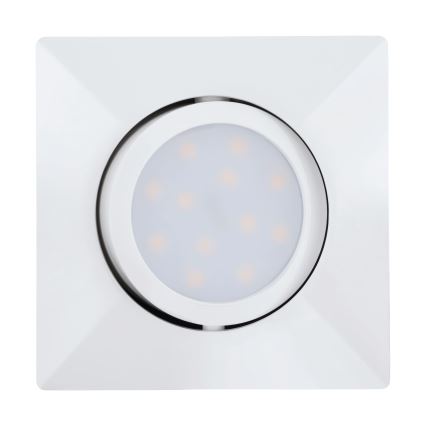 Eglo - PACK 3x Luminaire LED encastrable PINEDA 1xLED/4,9W/230V
