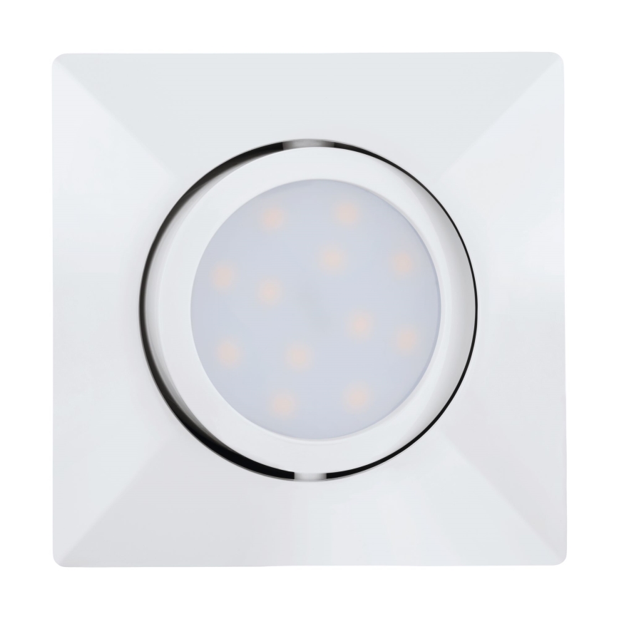 Eglo - PACK 3x Luminaire LED encastrable PINEDA 1xLED/4,9W/230V