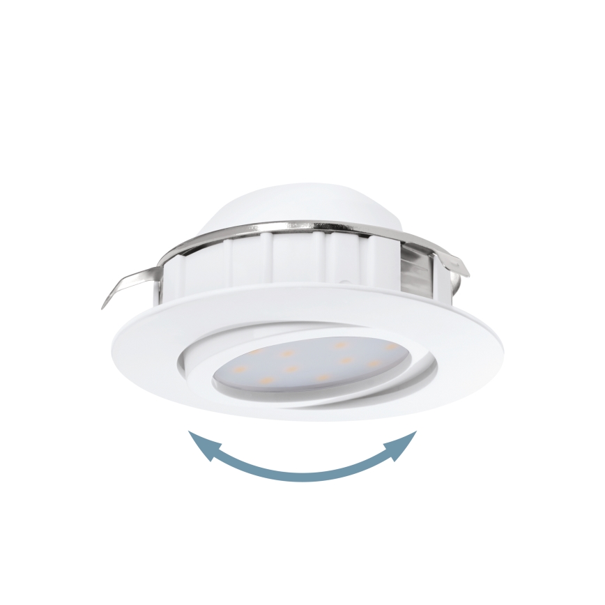 Eglo - SET 3x Lampada LED da incasso PINEDA 1xLED/4,9W/230V