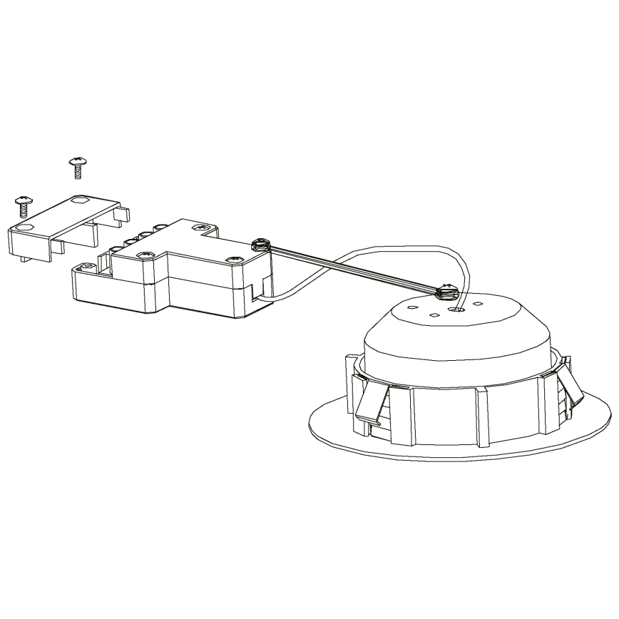 Eglo - SET 3x Lampada LED da incasso PINEDA 1xLED/4,9W/230V