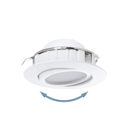 Eglo - SET 3x faretto da incasso a LED PINEDA LED/4,9W/230V