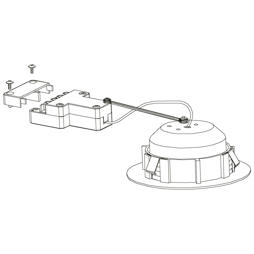 Eglo - KIT 3x Lampada LED da incasso PINEDA 1xLED/4,9W/230V