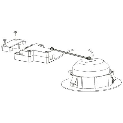 Eglo - Ensemble de 3 spots LED encastrables dimmables PINEDA LED/5,5W/230V