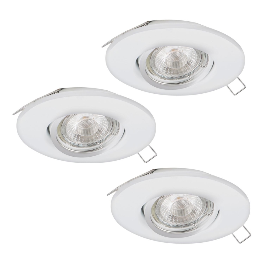 Eglo 95895 - SET 3x Lampada LED da incasso PENETO 1 1xGU10-LED/3W/230V