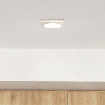Eglo 95921- Plafonnier LED encastré pour salle de bains PINEDA 1 LED/6W/230V IP44