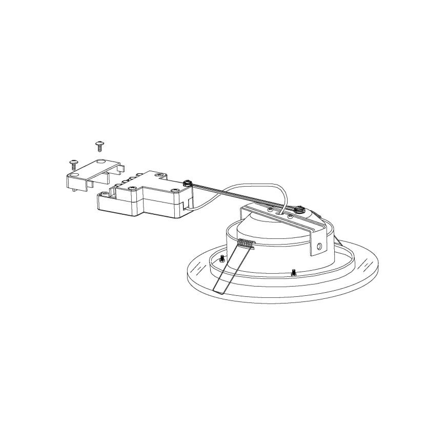 Eglo - LED Einbauleuchte LED/11W/230V