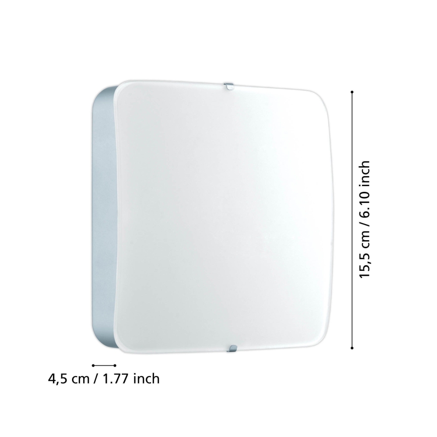 Eglo 95968 - Plafoniera LED CUPELLA LED/11W/230V cromo lucido