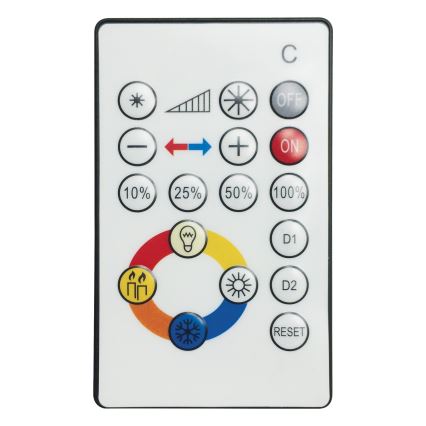 Eglo 95972 - Plafonnier LED dimmable VOLTAGO 2 LED/20W/230V + télécommande