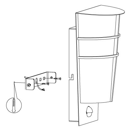 Eglo 96017 - Applique murale extérieure LED avec détecteur BREGANZO 1 2xLED/2,5W IP44