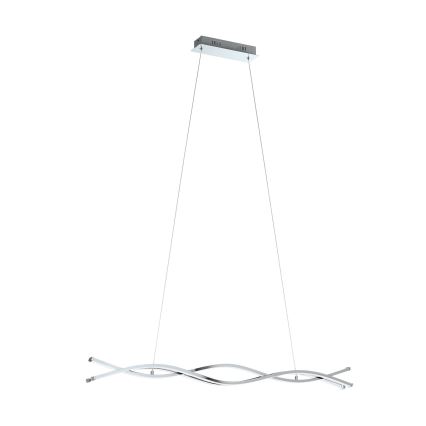 Eglo - LED-Pendelleuchte mit Kabelabhängung LED/35W/230V 3000K, glänzender Chrom