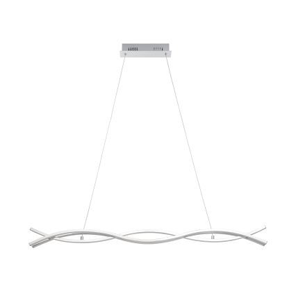 Eglo - LED-Pendelleuchte mit Kabelabhängung LED/35W/230V 3000K, glänzender Chrom