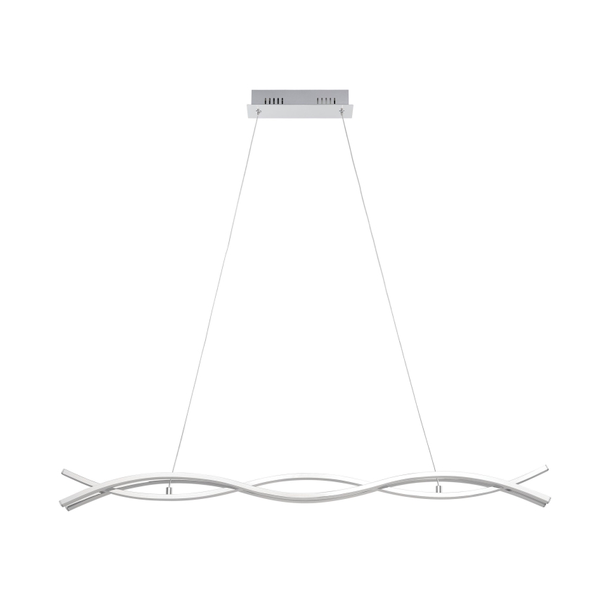 Eglo - LED-Pendelleuchte mit Kabelabhängung LED/35W/230V 3000K, glänzender Chrom