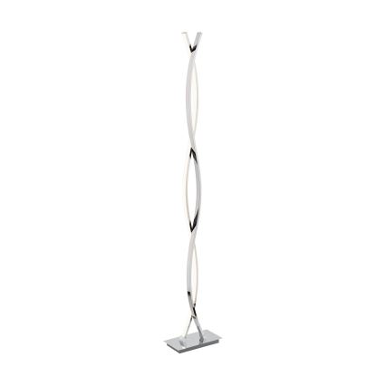 Eglo - Lampada da terra a LED 36 W, 230 V, cromo lucido