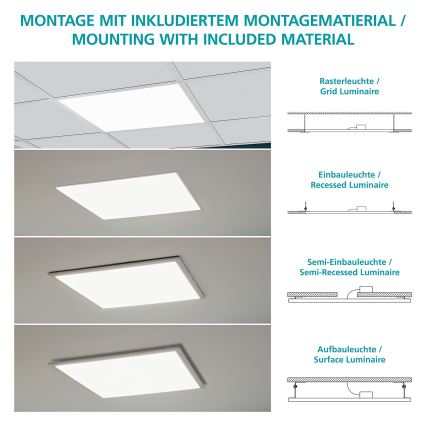 Eglo - Panneau LED plafond LED/16W/230V