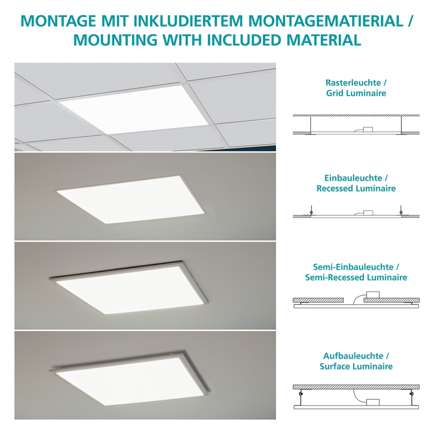 Eglo - Panneau LED plafond LED/16W/230V