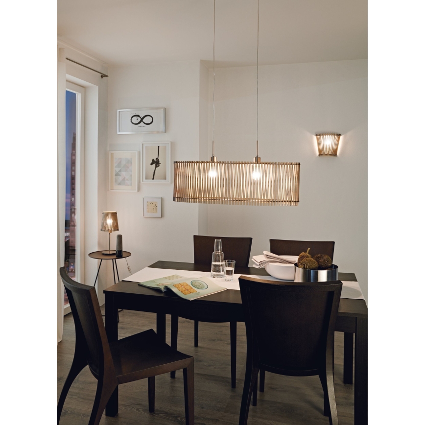 Eglo 96196 - Lampe de table SENDERO 1xE27/60W/230V