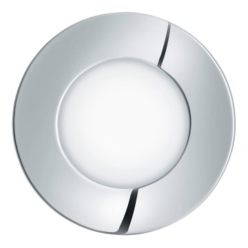 Eglo 96242 - Faretto LED da incasso per bagno FUEVA 1 LED/2,7W/230V IP44 Ø 8,5 cm