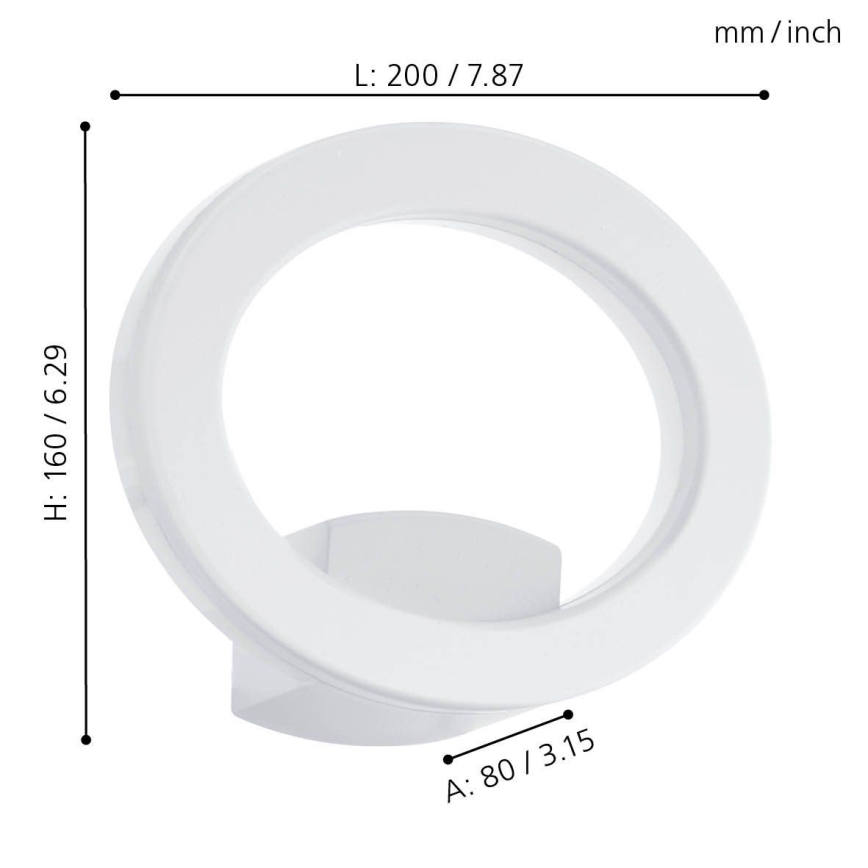 Eglo - Applique a LED da esterno LED/10W/230V
