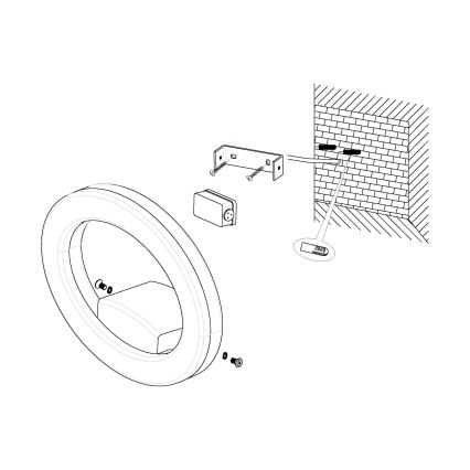 Eglo 96274 - LED-Außenwandleuchte EMOLLIO LED/10W/230V IP44