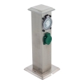 Eglo 96351 - Multipresa verticale da esterno PARK T SCHUKO IP44
