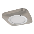 Eglo 96395 - Plafoniera LED PUYO LED/16,5W/230V nichel