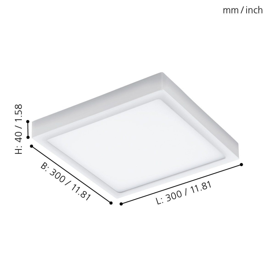 Eglo 96494 - Plafoniera da esterno a LED ARGOLIS LED/22W IP44