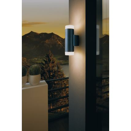 Eglo - Applique a LED da esterno 2xGU10/5W