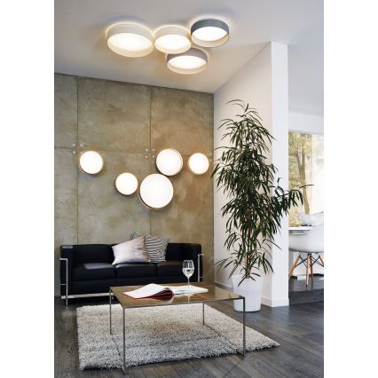 Eglo - Dimmbare LED-Deckenleuchte 1xLED/18W/230V beige