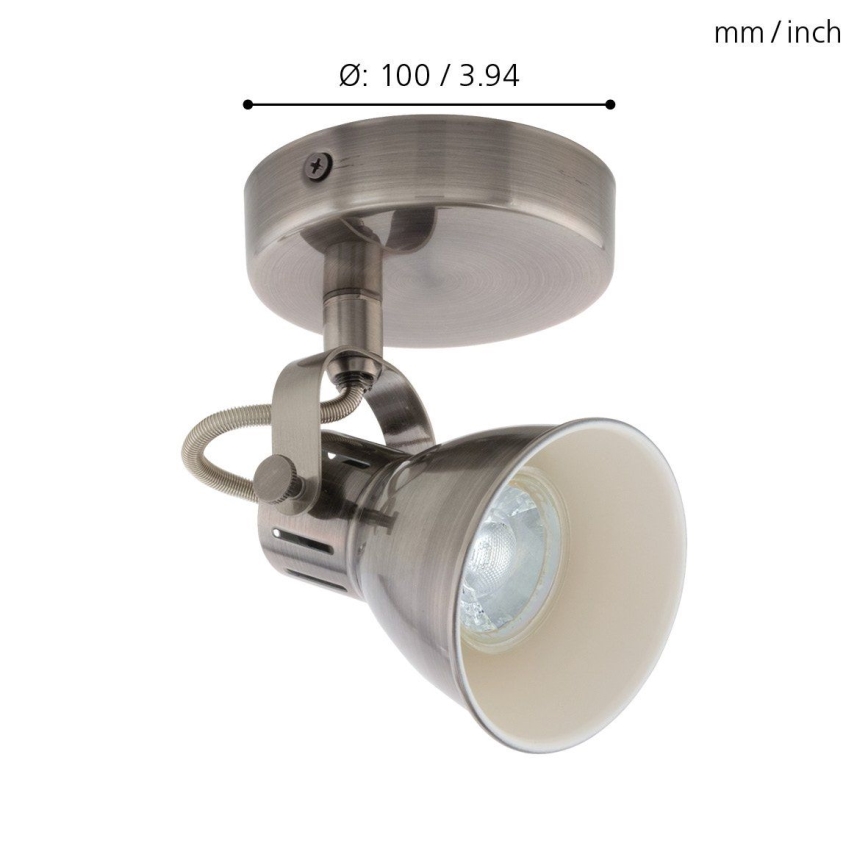 Eglo - Faretto LED 1xGU10/3,3W/230V