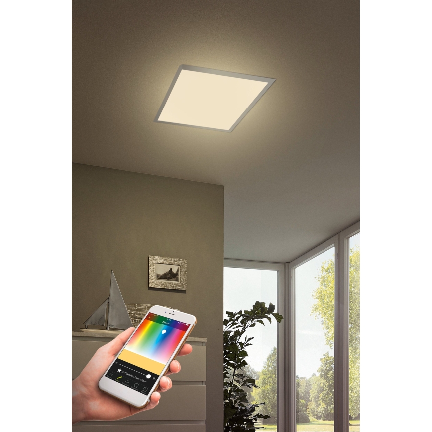 Eglo - Luminaire RGBW à intensité variable SALOBRENA-C LED/30,5W/230V + télécommande