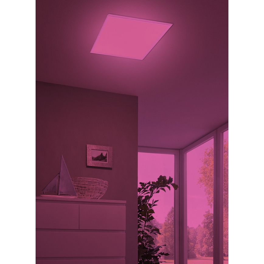 Eglo - Luminaire RGBW à intensité variable SALOBRENA-C LED/30,5W/230V + télécommande