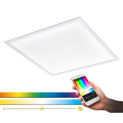 Eglo - Luminaire RGBW à intensité variable SALOBRENA-C LED/30,5W/230V + télécommande