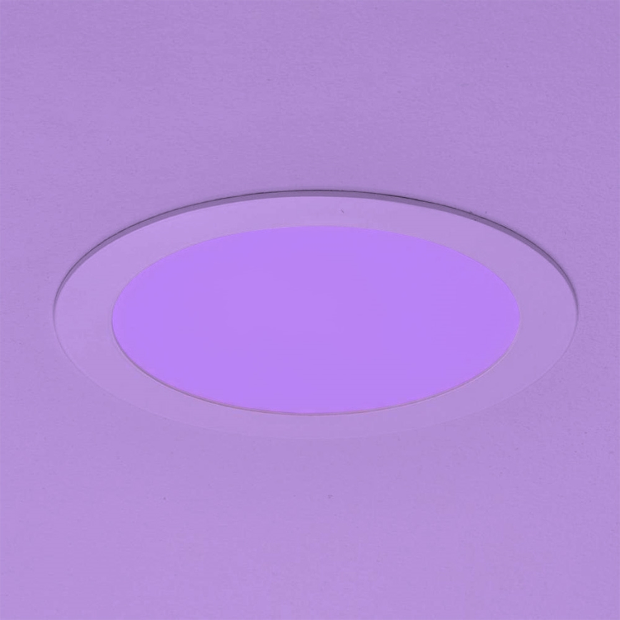 Eglo - LED RGBW Einbauleuchte FUEVA-C LED/15,6W/230V weiss
