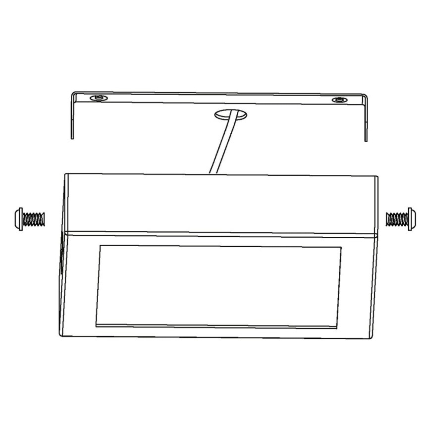 Eglo - Plafonnier LED RGBW à intensité réglable FUEVA-C LED/15,6W/230V Bluetooth 22,5x22,5 cm