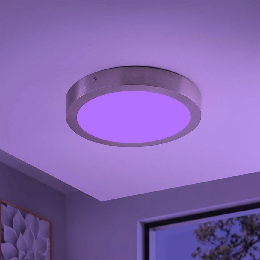 Eglo  - Plafonnier LED RGBW à intensité variable FUEVA-C LED/21W/230V Bluetooth