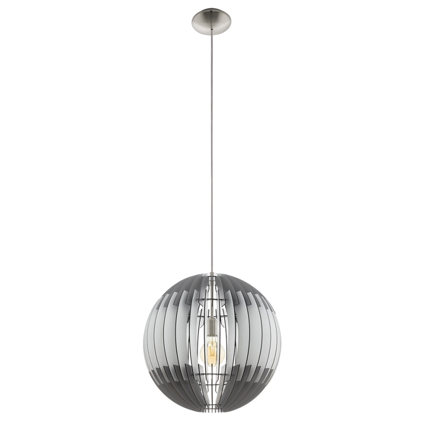 Eglo 96747 - Lampada a sospensione OLMERO 1xE27/60W/230V