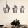 Eglo 96774 - Lampadario a cavo MURMILLO 3xE27/28W/230V