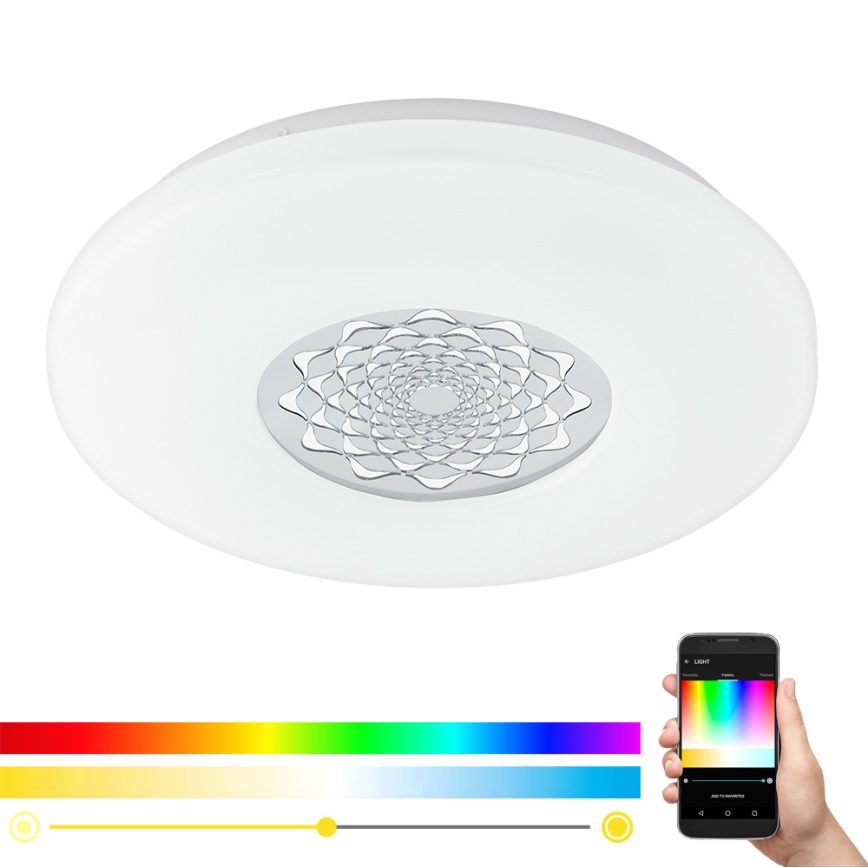 Eglo - Applique/Plafoniera LED dimmerabile CAPASSO-C LED/17W/230V