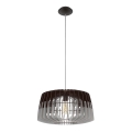 Eglo 96956 - Hängeleuchte an Kabel ARTANA 1xE27/60W/230V grau/schwarz 480mm