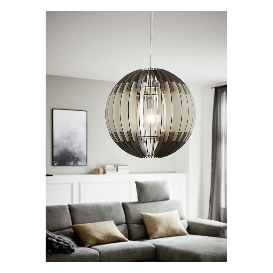 Eglo 96973 - Hängeleuchte OLMERO 1xE27/60W/230V