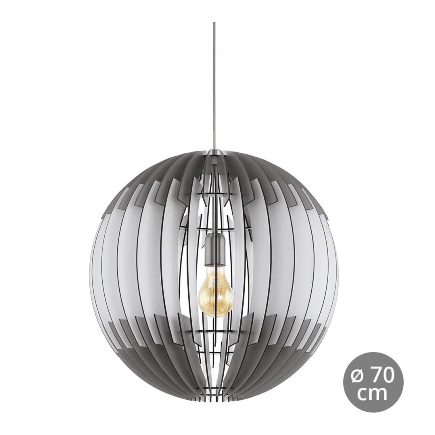 Eglo 96974 - Pendelleuchte OLMERO 1xE27/60W/230V 700mm